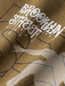 NAME IT Bluse Vagno Dull Gold Street